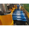 High Speed Tile Forming Type Machine For Roofing , Automatic Metal Glazed Steel Step Roof Tile Roll Forming Machine